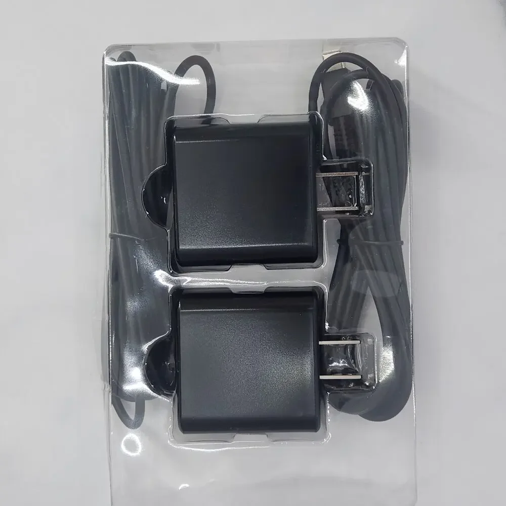 Box of 2 Premium Charging Cables, High-Speed USB-C Black 10 Ft Braided Cord